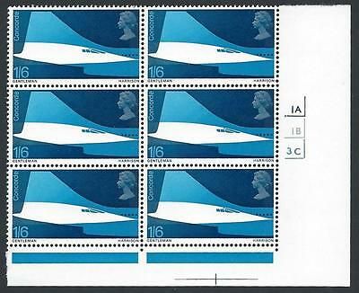 1969 Concorde 1 6 Right Cylinder Block - MNH