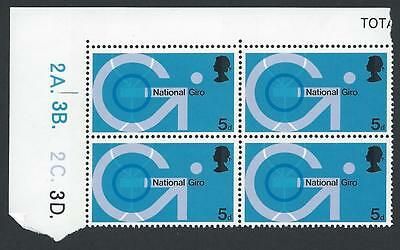 1969 Post Office Technology 5d Cylinder 2A3B2C3D - MNH