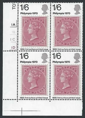 1970 Philympia 1 6 Cylinder Block - MNH