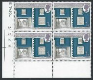 1970 Rural Architecture 1 - No Dot Cylinder Block - MNH