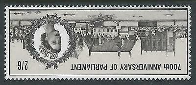 Sg 664a 1965 Simon De Montforts Parliament 2 6 - Watermark Inverted - MNH
