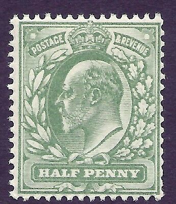 Sg 218 M2(-) ½d Deep Yellow-Green unlisted Hendon shade UNMOUNTED MINT MNH