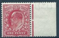 Sg 280 M7(2) 1d Deep Rose Red Harrison perf 15x14 Unmounted mint/MNH