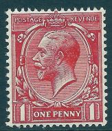 N16(2) 1d Deep Bright Scarlet Royal Cypher UNMOUNTED MINT/MNH