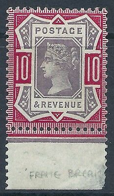 Sg 210fa variety 10d Purple  Carmine damage to frame UNMOUNTED MINT