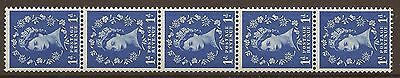 S15d 1d Wilding Graphite with listed variety - stop omitted UNMOUNTED MINT MNH