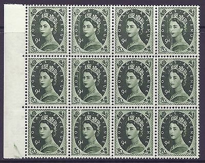 S127 9d Wilding Multi Crowns variety - Doctor Blade Flaw UNMOUNTED MINT MNH