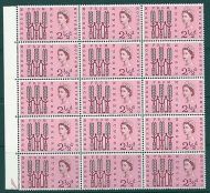 1963 Freedom From Hunger 2 1/2d (Ord) - Listed Flaw - Line through MPA - MNH