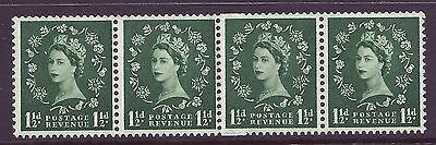 S27c Sideways Wilding Edward Graphite Coil join strip UNMOUNTED MINT  MNH