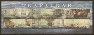MS2580 2005 Trafalgar miniature sheet UNMOUNTED MINT/MNH