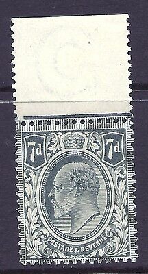 sg249a M37(2) 7d Deep Grey Black De La Rue UNMOUNTED MINT