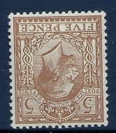 Sg 381wk 5d Royal Cypher Wmk Inverted  Reversed UNMOUNTED MINT/MNH