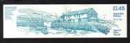 GB Folded Booklet FS2a 1983 Lyme Regis LM booklet Complete - No Cylinder