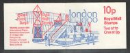 FA11 Jan 1980 - 1980 London Stamp Exhibition Folded Booklet - Perf Type P