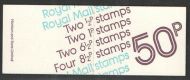 FB1b 1976 March 50p Decimal Machin Folded Booklet - good perfs