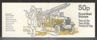FB9a Aug 1979 Leyland Fire Engine 8p Folded Booklet - good perfs