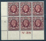 N51(2)d variety 1½d Photogravure cyl blk V34 42 Dot perf 2A(P P) UNMOUNTED MINT