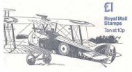 FH2b 5 Jan 1980 Sopwith Camel Vickers Vimy Folded Booklet