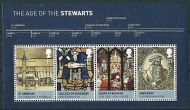MS3053 2010 Age of Stewarts miniature sheet UNMOUNTED MINT/MNH