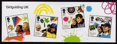 MS3025 2010 Girlguiding UK miniature sheet UNMOUNTED MINT MNH