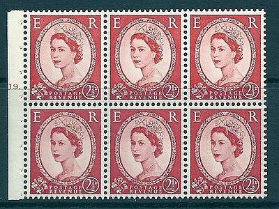 SB81 Wilding booklet pane Edward Crown perf type Ie cyl J9 Dot UNMOUNTED MNT