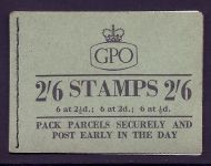 F60 2/6 GPO Wilding booklet - Nov 1957 UNMOUNTED MINT/MNH