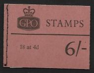 Q20 6 - Wilding GPO booklet - Jan 1967 UNMOUNTED MINT