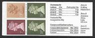 FB37 50p Roman Theatre (2nd Roman Britain) Folded Booklet Reversed Phosphor