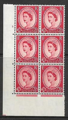 2½d Wilding Tudor Wmk Cylinder 2 Dot perf type A(E/I) UNMOUNTED MINT/MNH