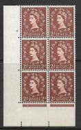 2d Wilding Edward Wmk Cylinder 8 No Dot perf type A(E I) UNMOUNTED MINT MNH