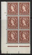 2d Wilding Edward Wmk Cylinder 14 Dot perf type A(E I) UNMOUNTED MINT MNH