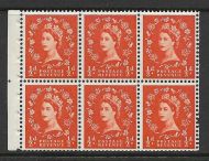 SB1 ½d Wilding perf type Ie middle UNMOUNTED MNT MNH