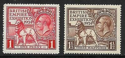 1924 George V Wembley set (Line) UNMOUNTED MINT MNH