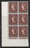 2d Wilding Tudor Wmk Cylinder 1 No Dot perf type A(E I) UNMOUNTED MINT MNH