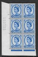 4d Wilding Multi Crown on White Cyl 27 No Dot perf A(E/I) UNMOUNTED MINT