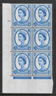 4d Wilding Violet Phosphor 9.5mm cyl 16 Dot perf type A(E I) UNMOUNTED MINT