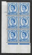 4d Wilding Violet Phosphor 9.5mm cyl 23 Dot perf type A(E I) UNMOUNTED MINT