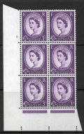 3d Wilding Edward Crown cyl 9 No Dot perf type A(E I) UNMOUNTED MINT