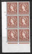 2d Wilding Multi Crown on Cream Cyl 27 Dot perf A(E I) UNMOUNTED MINT