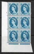 10d Wilding Multi Crown on Cream Cyl 1 Dot perf A(E I) UNMOUNTED MINT