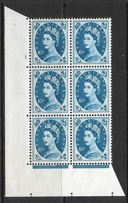 10d Wilding Multi Crown on Cream Cyl 1 No Dot perf A(E I) UNMOUNTED MINT
