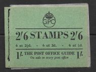 BD18 2/6 GPO GVI booklet Edition 83 - Sept 1950 Good perfs UNMOUNTED MINT/MNH