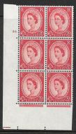 2½d Wilding Multi Crown on Cream Cyl 50 Dot perf A(E I) UNMOUNTED MINT