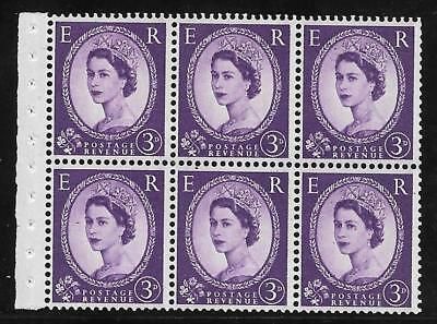 SB97 Wilding booklet pane Graphite perf type I UNMOUNTED MNT MNH