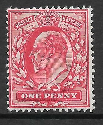 Sg 220 M5(2) 1d Bright Scarlet single UNMOUNTED MINT