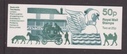 FB68 1994 Coaching Inns Series - #1 50p booklet Complete - Cyl B1
