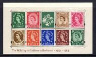 MS2326 2002 Wilding Definitive collection I miniature sheet UNMOUNTED MINT