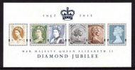 MS3272 2012 Diamond Jubilee Stampex miniature sheet UNMOUNTED MINT