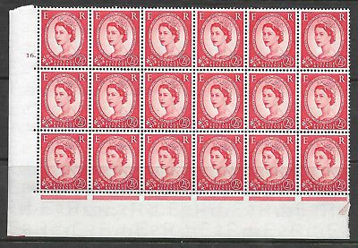 S50c 2½d Wilding Tudor Watermark Variety - Broken Diadem flaw UNMOUNTED MINT