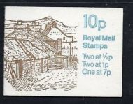 FA8 1978 Farm Buildings #5 Folded Booklet - complete - Perf type E